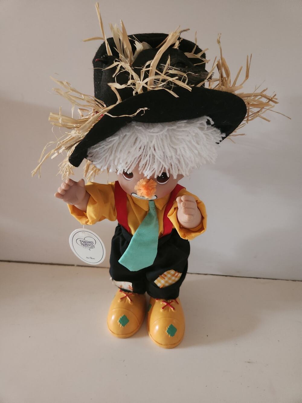 Precious Moments 2008 HO-BOO Doll Halloween Hobo 4513
